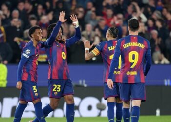 Kounde Double Helps Barcelona Claim Frankfurt Comeback Win