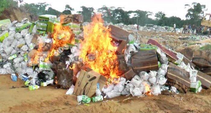 NAFDAC Destroys Substandard goods Worth N5 Billion in Nasarawa
