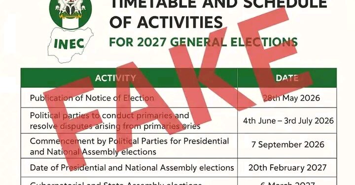 No Timetable Released Yet For 2027 General Election – INEC