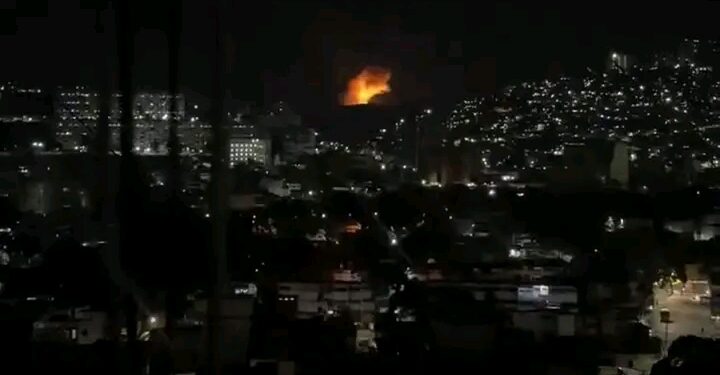 Explosions Rock Caracas as Trump Orders Strikes on Venezuela