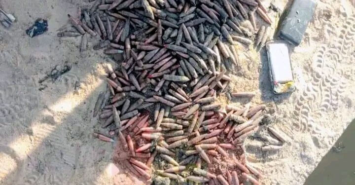 Troops Seize Large Cache of 12.7mm Ammunition in Ongoing Operations