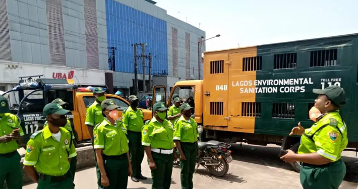 Lagos Task Force Nab Seven Suspected Robbers on Oshodi Bridge