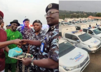 Anambra: Governor Soludo Donates 30 Vehicles to Police