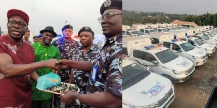Anambra: Governor Soludo Donates 30 Vehicles to Police