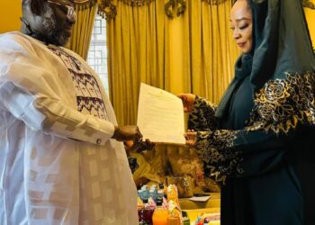 Minna Emirate Confers Traditional Title of Zinariyar Minna on Hajiya Sa’adatu Sani Musa