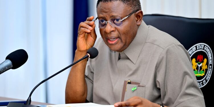 Gov Otu Bags Honorary Doctorate from Modibbo Adama University