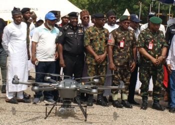 Gov. Ododo Unveils State-of-the-Art Security Drones, Declares Zero Tolerance for Insecurity in Kogi