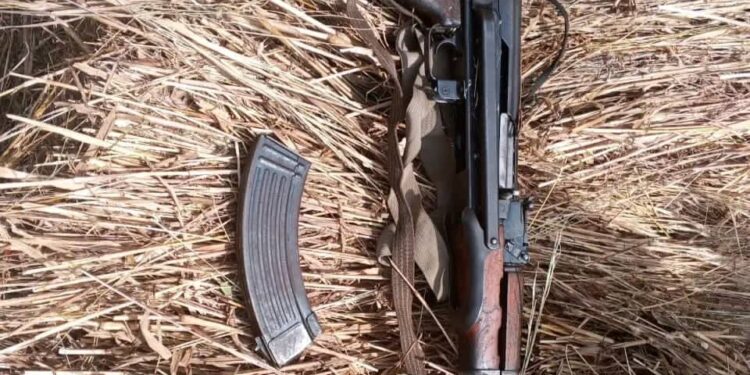 Troops of 6 Brigade Arrested Gun Runners in Taraba