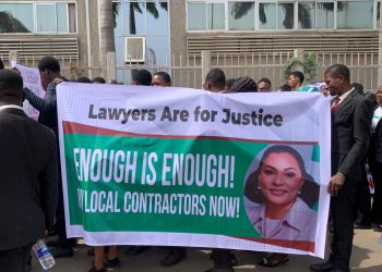 500 Lawyers Storm Finance Ministry Over Unpaid Debts To Contractors