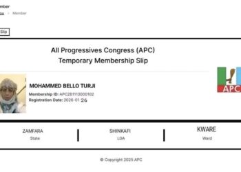 Bandits’ Lynchpin Bello Turji’s APC Membership Card Forged, Says Ruling Party