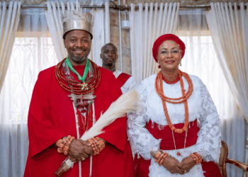 Olu of Warri Confers Chieftaincy Title on Remi Tinubu