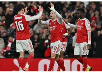 Quadruple Chasing Arsenal Rout Wigan To Reach FA Cup Fifth Round