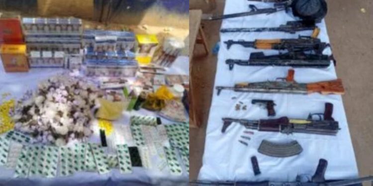 Police Dislodge Bandits’ Camps, Recover Rifles, Drugs in Kaduna