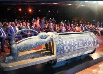 France Returns ‘Talking Drum’ Looted From Côte d’Ivoire