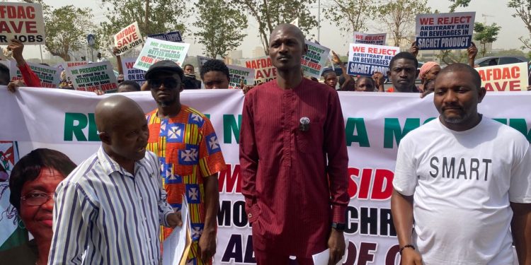Sachet Alcohol Policy: Protesters Press for NAFDAC DG’s Exit