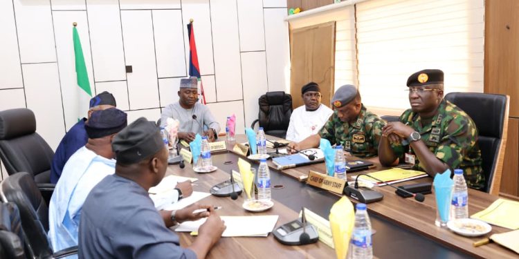 Govs Kefas, Fintiri, TY Danjuma Strengthen Federal–State Security Collaboration