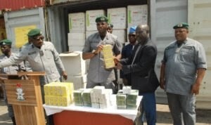 Customs Tincan Command Hands Over Seized Expired Drugs to NAFDAC