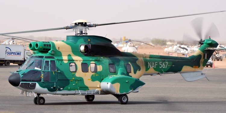 Insecurity: NAF Reactivates Super Puma Helicopter After Three Years