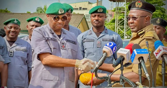 Customs Intercepts Multibillion-naira Cannabis Haul, Parboiled Rice, Cars in Lagos