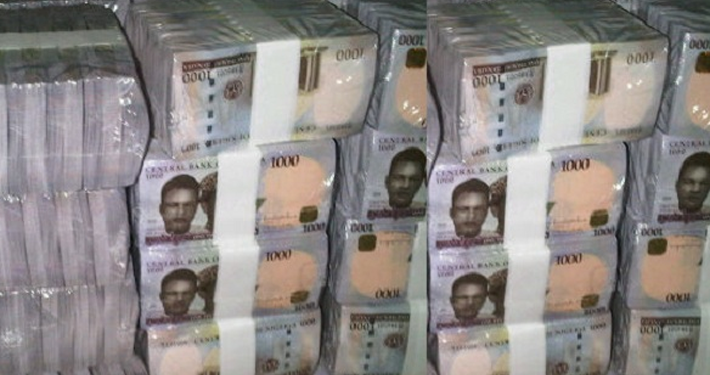 Naira’s Value Appreciates, Gains N11.93 at Official Market