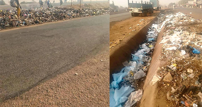 Abuja: Residents Worry Over Heaps of Refuse on Zuba-Gwagwalada Road