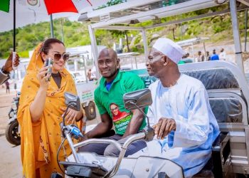 Senator Natasha Distributes Electric Vehicles to Trained Beneficiaries