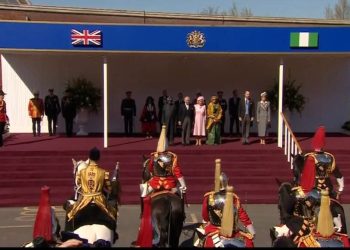 Royal Salute Heralds as King Charles Receives President Tinubu at Windsor Castle