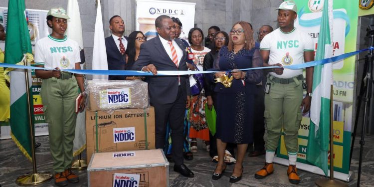 NDDC Donates Equipment To NYSC Radio