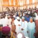 Dignitaries Present at the National Mosque Abuja for the funeral prayer of El-rufai's mother