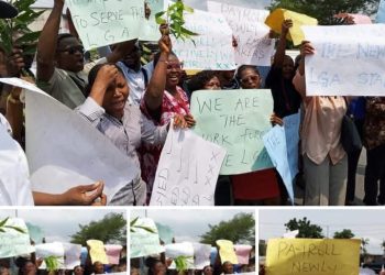 C’River: LG Workers Protest Nine Months Unpaid Salaries