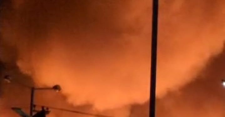 Fire Guts Akim Timber Market in Calabar, Traders Lose Millions