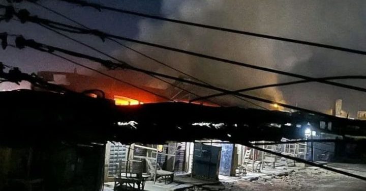 Fire Razes Over 10 Shops at Jos Terminus Market