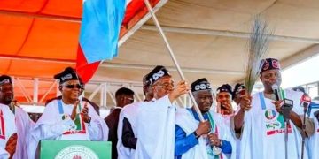 Shettima, Others Laud Fintiri, Supporters For Joining APC