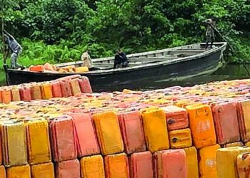 Cross River: NCS Auctions 14,375 Litres of Smuggled Petrol Bound For Cameroon