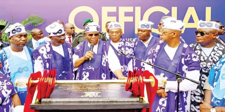 Senate President Akpabio Unveils Lagos’ Mega Projects