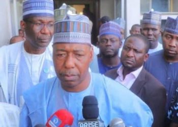 Gov.  Zulum Backs NAF Airstrikes on Jilli, Says Market Closed 5 years Ago
