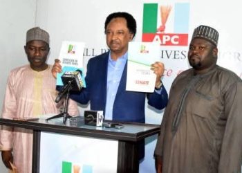Shehu Sani Picks APC Form for Kaduna Central Senatorial District