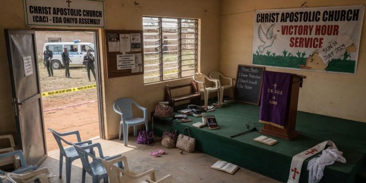 Gunmen Kill Cleric, Abduct Worshippers in Ekiti Church Invasion