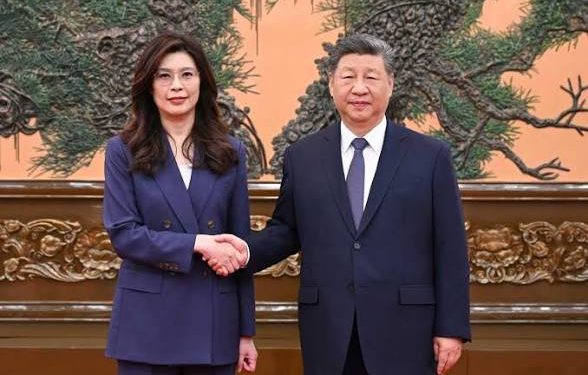 Xi, Taiwan Opposition Leader Emphasize Reunification in Beijing Talks