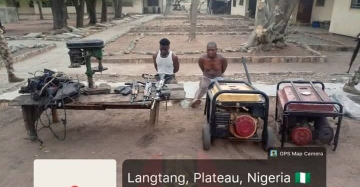 Army Raids Illegal Arms Factory in Plateau, Arrests Suspects