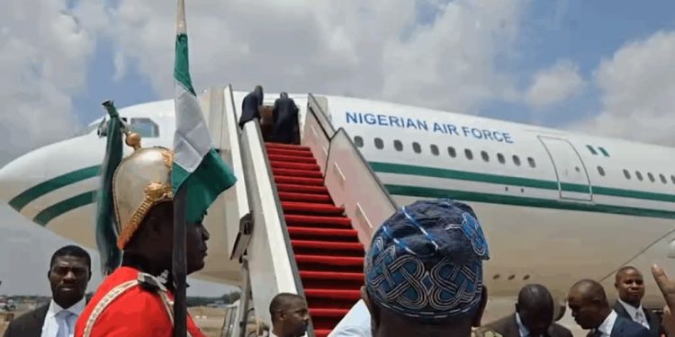 JUST IN: Tinubu Departs Abuja for France, Rwanda, Kenya