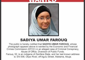 EFCC Declares Former Humanitarian Minister Farouq Wanted