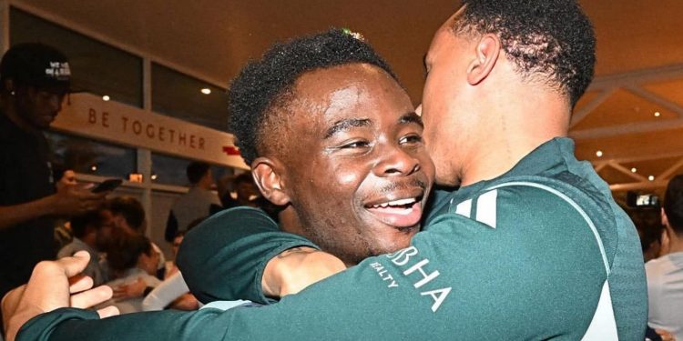 Arsenal Critics ‘Not Laughing Anymore’ after Title Triumph – Saka