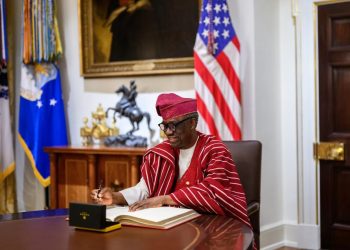 Kayode Are Presents Letter of Credence to Trump as He Assumes Office as Ambassador to US