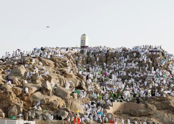 Pilgrims Pray on Mount Arafat as Hajj Reaches Peak