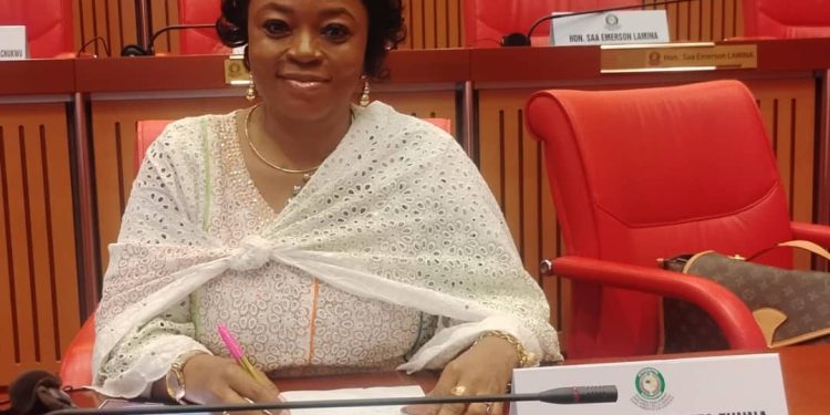Hon. Mabinty Funna Grills AI Expert at the ECOWAS Parliament