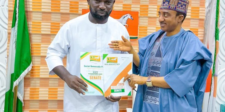 Idris HK Picks SDP Senatorial Form to Run for Kogi East Senate
