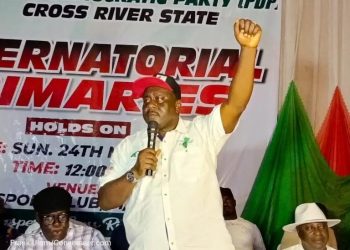 PDP Picks Arthur Jarvis to Challenge Otu in 2027 C’River Governorship Race