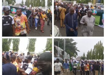 APC Primary: Protest Rocks National Secretariat as Kogi Central Stakeholders Rejects Yahaya Bello’s Participation Despite Disqualification