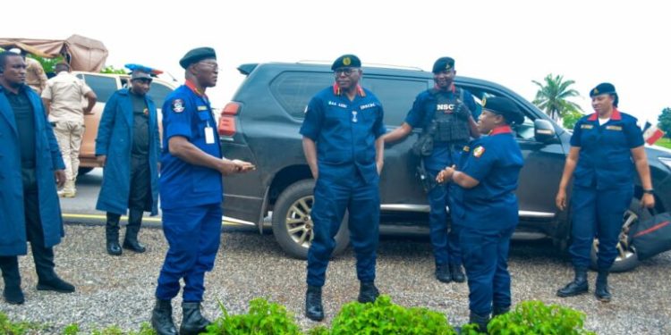 NSCDC Nabs 10 Suspected Vandals, Armed Robbers in Kano